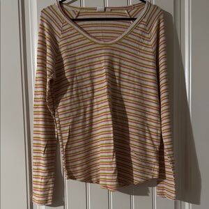 GAP Striped Long Sleeve Top